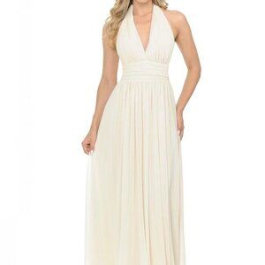 NWT Lenovia 5202 Prom Dress Brown Size S